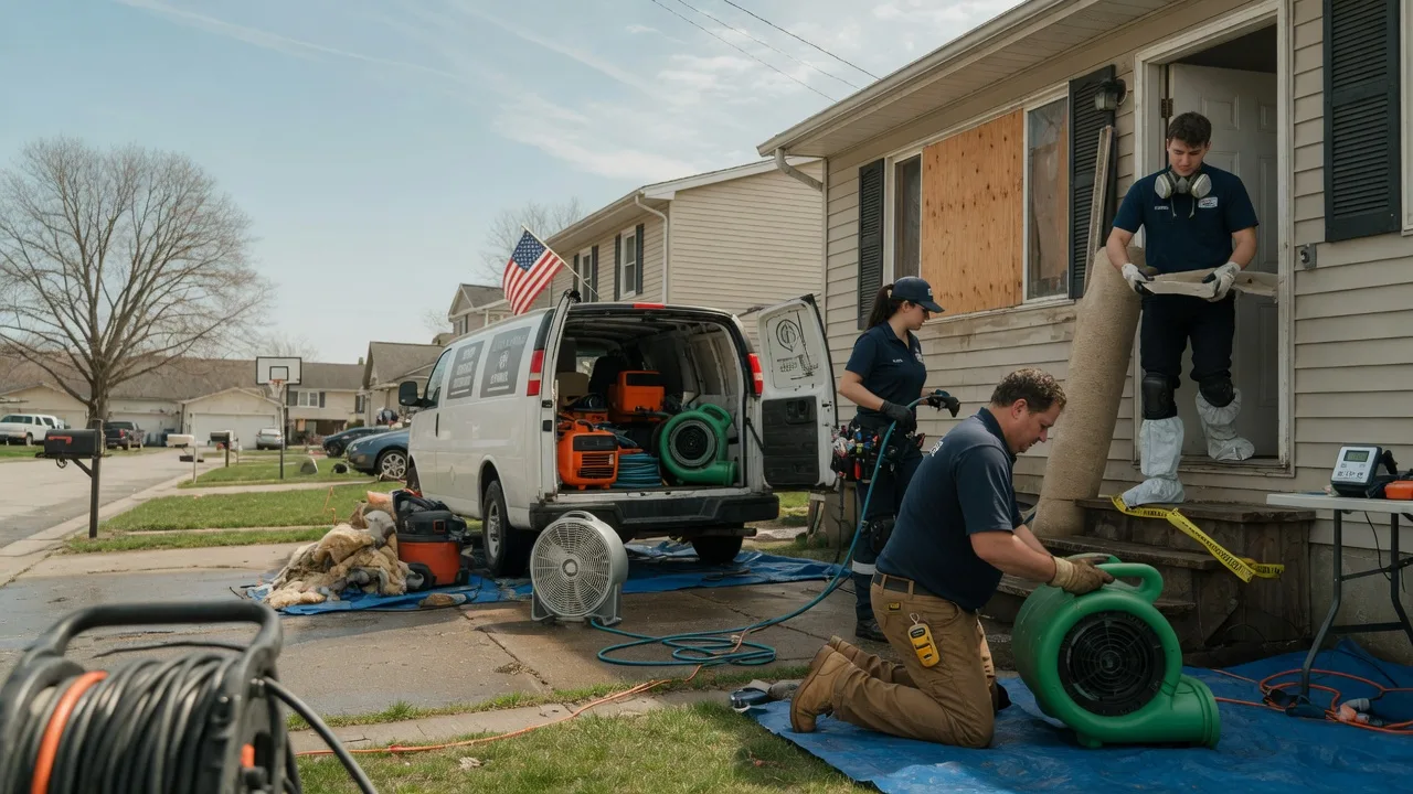 Water Damage Restoration in Belva, WV near me